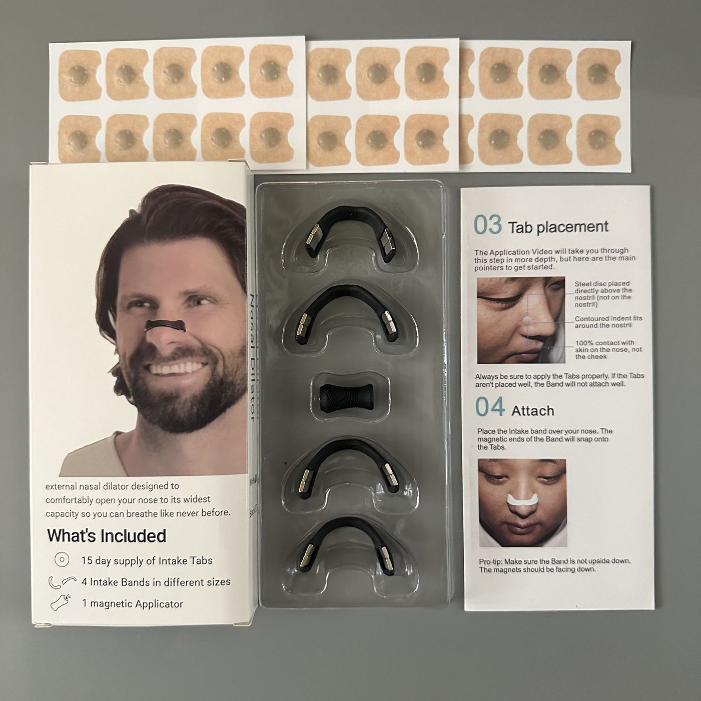 15 Pairs Nasal Strips
