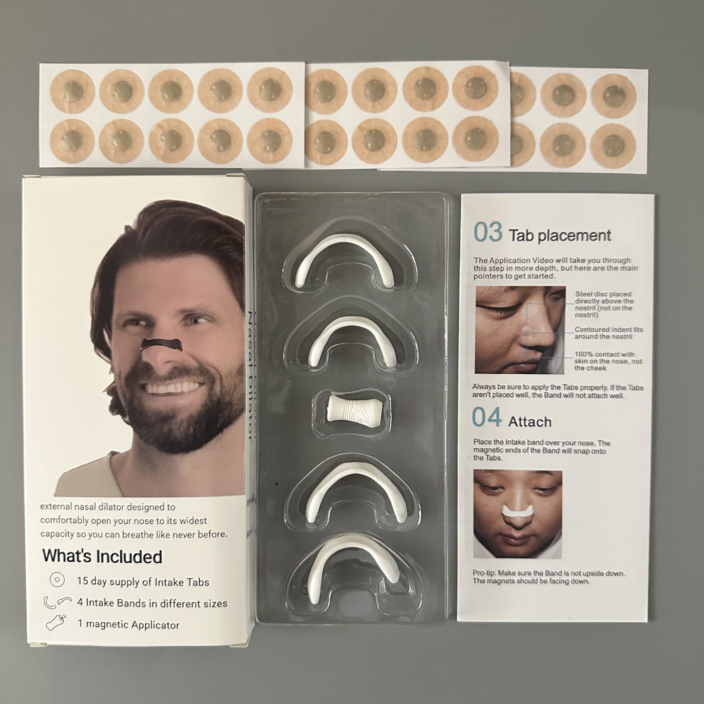 15 Pairs Nasal Strips