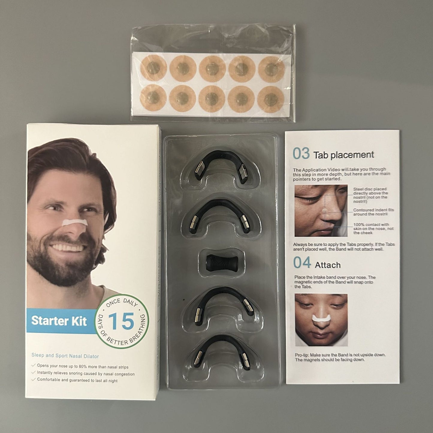15 Pairs Nasal Strips