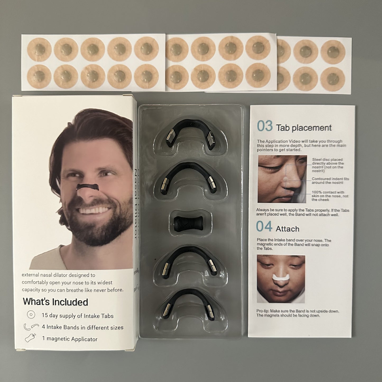 15 Pairs Nasal Strips